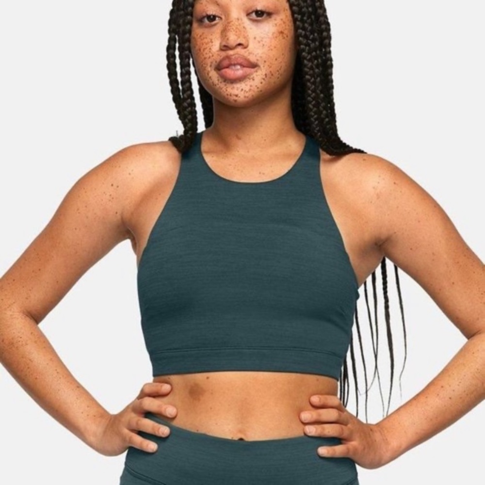 Outdoor Voices MoveFree Crop Evergreen XS